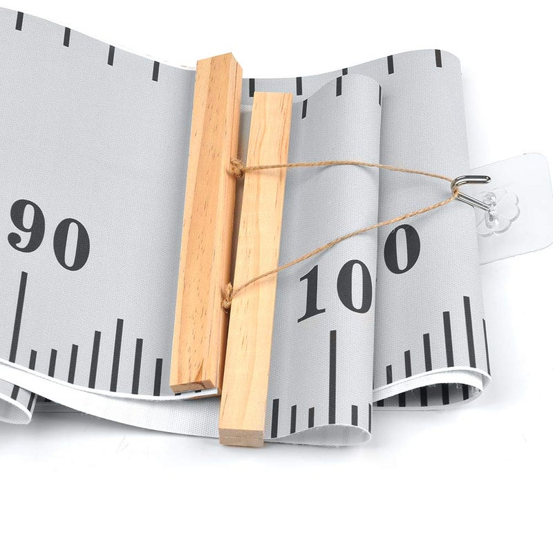 FOCCTS Baby Growth Chart, Height Chart Hanging Ruler Wall Decor for Kids, Toddler Growth Chart for Wall, Wall Hanging Growth Chart Baby Height Measurement- 79" x 7.9" - Image 4